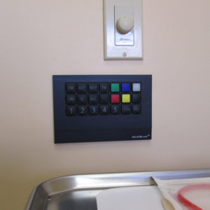 KelKom Panel mounted on office wall